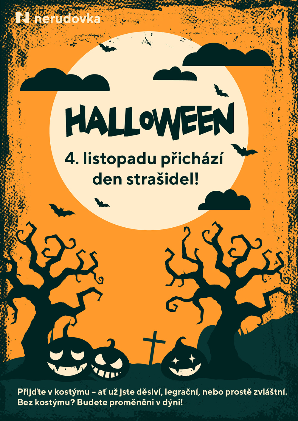 halloween plakat