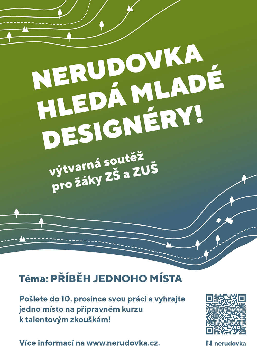 nerudovka hleda mlade designery 2024 plakat a4 w