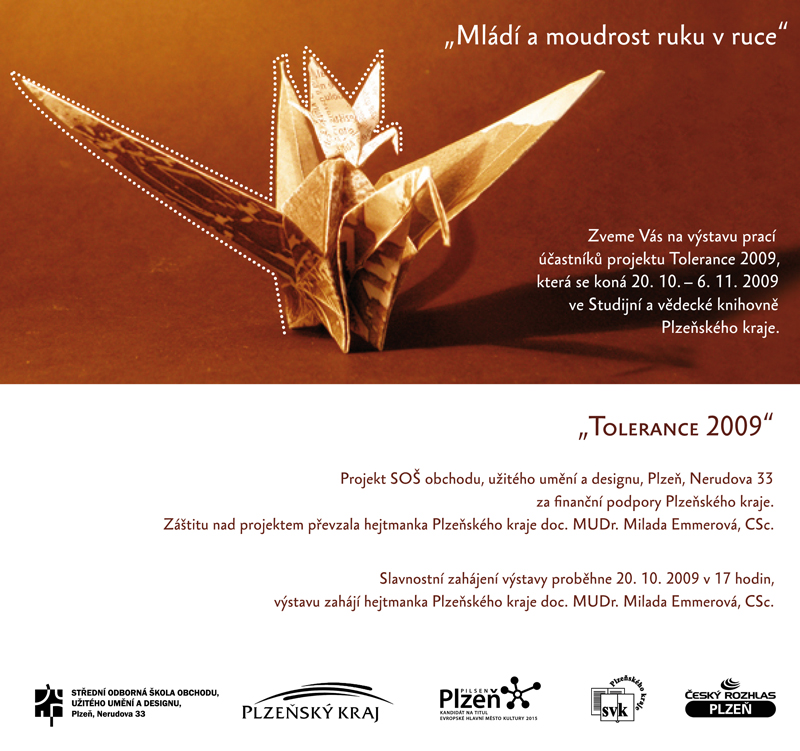 Pozvanka Tolerance 2009