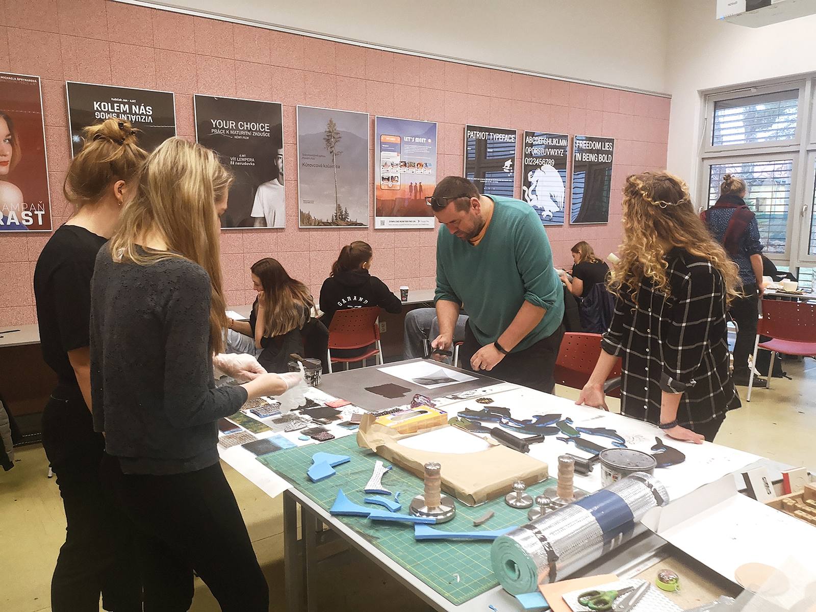 projektove dny rucni tisk